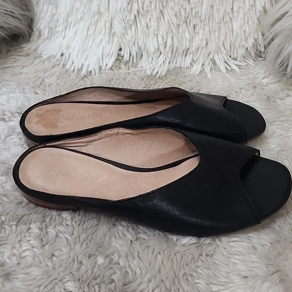 Madewell Black Leather Women's Shoes - Picture 4 of 8